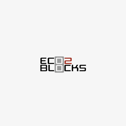 Logotipo Eco 2 Blocks