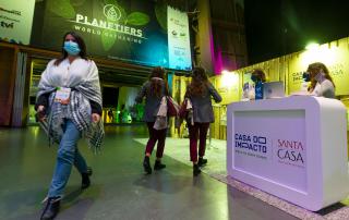 stand da Casa do Impacto nos Planetiers Awards