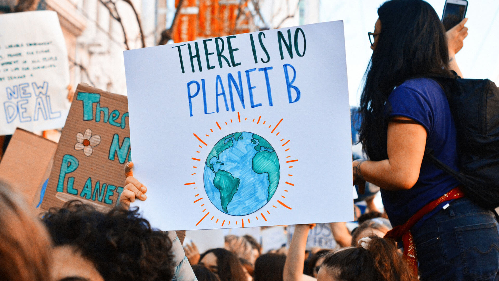 cartaz there is no planet b
