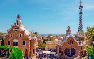 Parc Guell em Barcelona