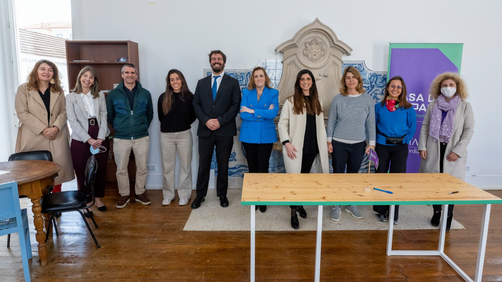 Helena Alves, João Magalhães, Rita Brito e Faro, Bruno Maia, Filomena Rosa, Diana Rafael, Inês Sequeira, Rita Falé