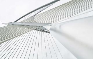 Veios de suporte de uma ponte