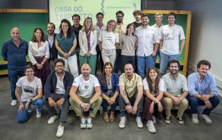 Finalistas do Rise For Impact 2025 sorridentes