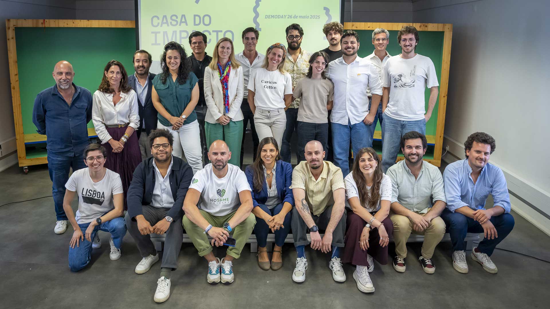 rise-for-impact-finalistas-2025 Finalistas do Rise For Impact 2025 sorridentes